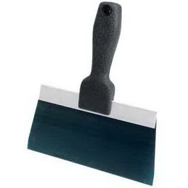 Blue Steel Drywall Taping Knife, Flexible, 8-In.