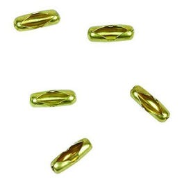Lamp Pull Chain Connector, Brass, #6, 5-Pk.
