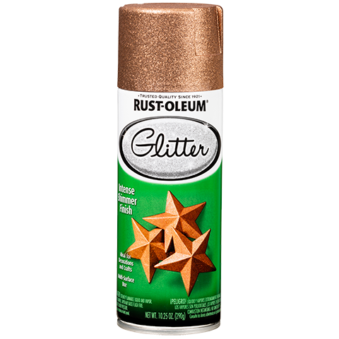 Rust-Oleum® Glitter Spray Paint Copper (10.25 Oz, Copper)