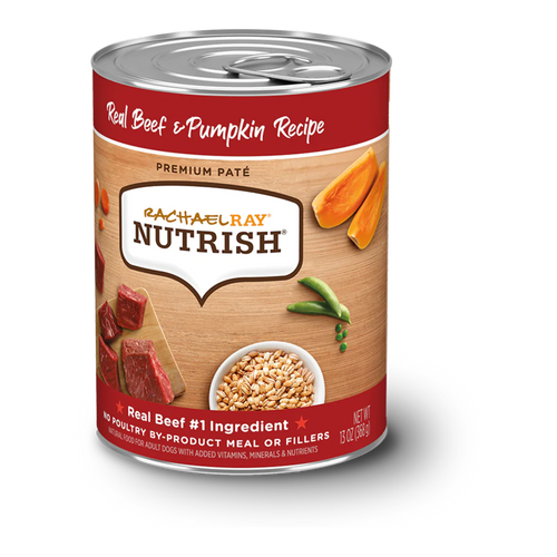 Rachael Ray® Nutrish® Premium Paté Real Beef & Pumpkin Recipe (13 Oz)