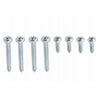 Shelf Bracket Screws, Chrome, 8-Pk.