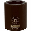 SAE Impact Socket, 6-Point, 3/4-In. Drive, 1-1/8-in.