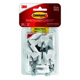 Wire Hooks, Small, 28-Pk.