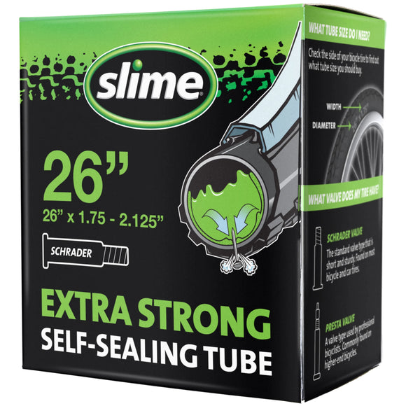 Slime Extra Strong Self-Sealing Bicycle Tubes Schrader
