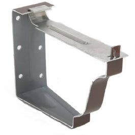 Snap Lok Fascia Bracket, Brown Aluminum, 5-In., 4-Pk.