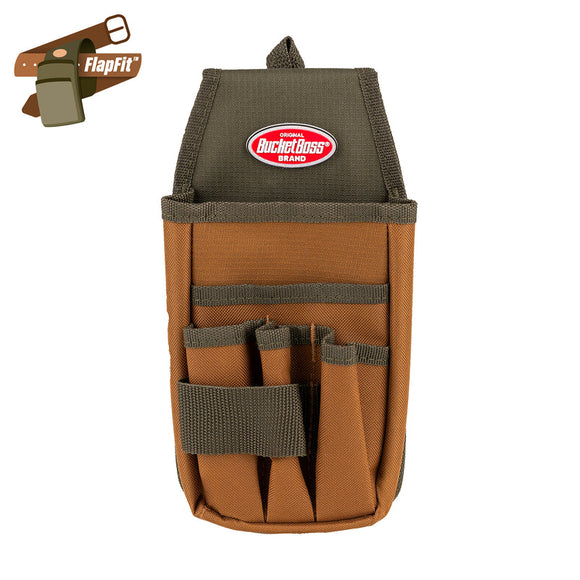 Bucket Boss Utility Pouch with FlapFit 5 in. (5