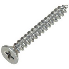 Wood/Sheet Metal Screws, Phillips, #14 x 2-In., 100-Pk.