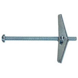 25-Pk.,  3/8 x 4-In. Round Head Toggle Bolt