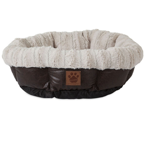 Petmate® SnooZZy Rustic Luxury Ultra Cuddler Pet Bed (20 L x 20 W x 7 H)