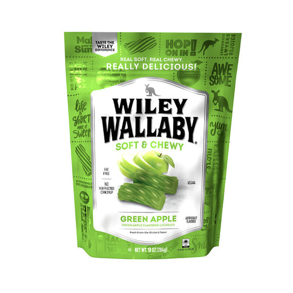 Wiley Wallaby Gourmet Green Apple Liquorice