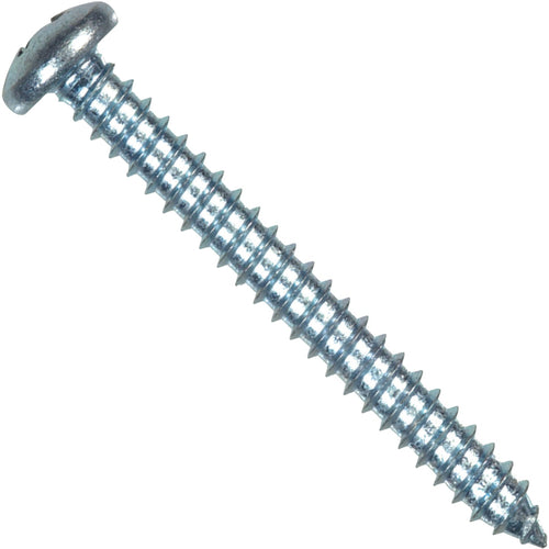 Hillman #6 x 3/4 In. Phillips Pan Head Zinc Sheet Metal Screw (100 Ct.)