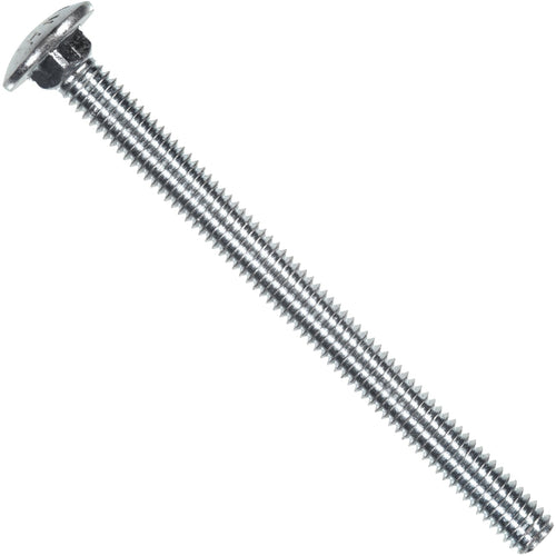 Hillman 1/4 In. x 6 In. Grade 2 Zinc Carriage Bolt (100 Ct.)