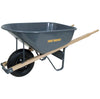Ames True Temper 6 Cubic Foot Steel Wheelbarrow