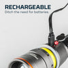 NEBO FRANKLIN TWIST Rechargeable 400 Lumen Flashlight Work Light and Lantern