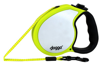 Doggo Retractable Leash (Neon Yellow)