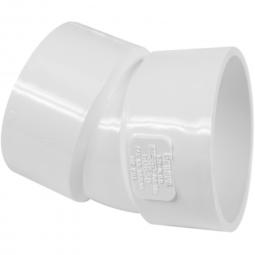 Genova Products Pvc Dwv Fittings 22-1/2° Elbow
