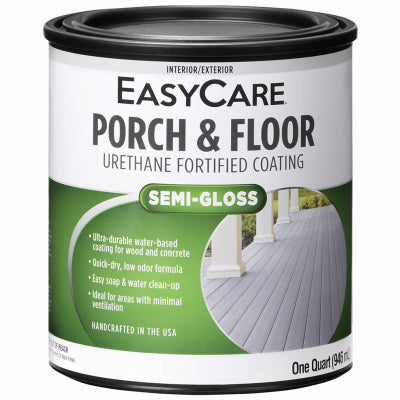 True Value EasyCare Porch & Floor Interior/Exterior Coating, Deep Base Semi-Gloss, 1 Qt.