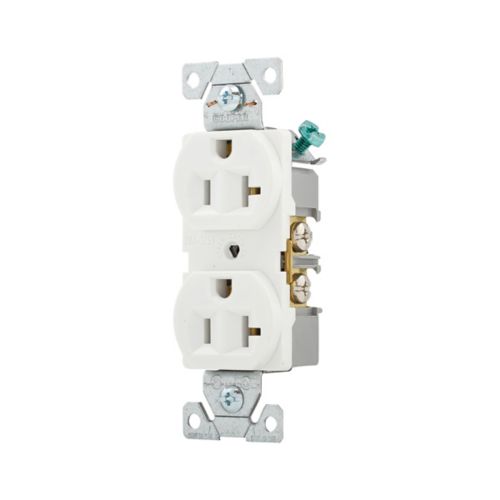 Eaton Commercial Specification Grade Duplex Receptacle BR20W