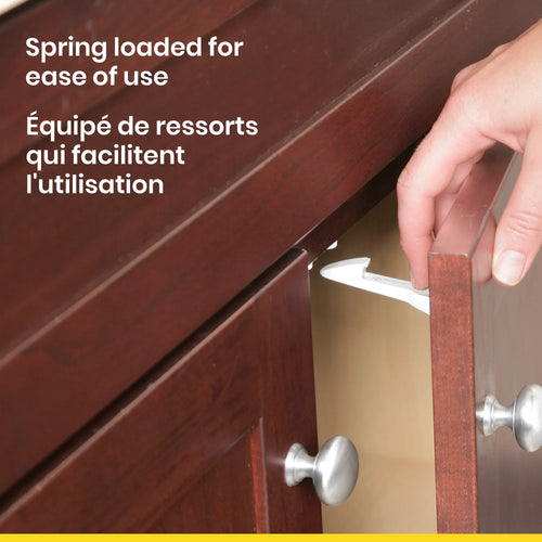 Safety 1st Spring-Loaded Cabinet & Drawer Latch