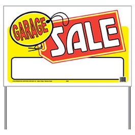 Garage Sale Sign, 26 x 16-In.