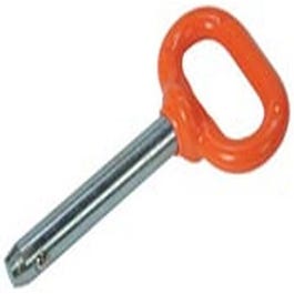 Detent Pin, Orange Handle, 5/8 x 3-In.