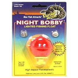 Fishing Float, Small Red Night Bobby