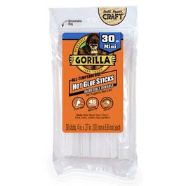 Hot Glue Sticks, Mini Size, 30-Ct.