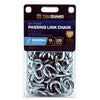 Passing Link Chain, Zinc-Plated, 2/0 x 10-Ft.