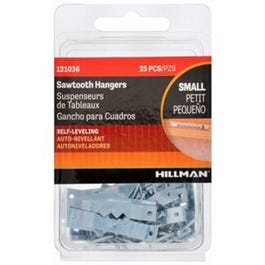 Picture Hangers, Saw Tooth, 25-Pk.