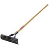 15-1/2 In. Heavy-Duty Thatching Rake, 54-In. Handle