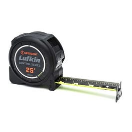 Lufkin Control Series Tape Measure, 25-Ft.