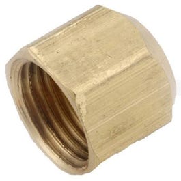 Brass Flare Cap, Lead-Free, 1/2-In.