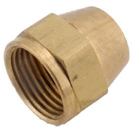 Brass Threaded Short Rod Nut, Lead-Free, 5/16-In., 2-Pk.