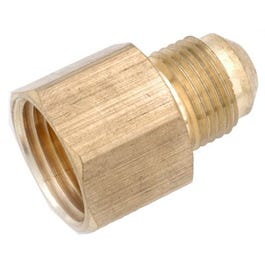 Brass Flare Connector, Lead-Free, 3/8 x 3/4-In. FIP