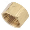 Brass Compression Cap, Lead-Free, 3/8-In.