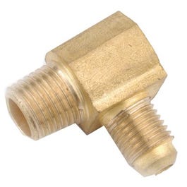 Brass Flare Elbow, Lead-Free, 5/8 x 3/4-In. MIP