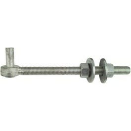 5/8 x 8-In. Zinc Bolt Gate Hook