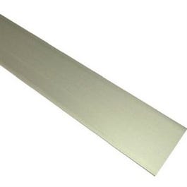 Flat Aluminum Bar, Mill Finish, 1/16 x 1.5 x 48-In.