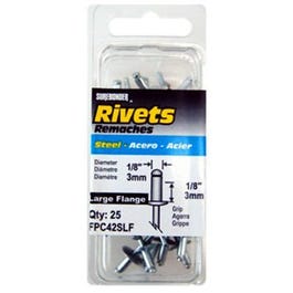 25-Pack Steel Short-Large Snowmobile Rivets