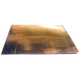 Copper Sheet Metal, .025 x 4 x 10-In.