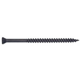 Fas-N-Tite Trim Screws, Black, Phosphate, 1-5/8 x #6, 75-Pk.