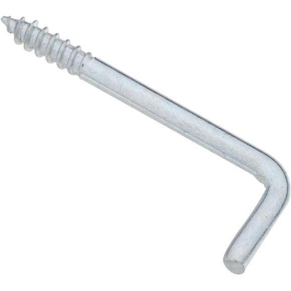 National 2030 Series #110 Square Bend Screw Hook Shoulder Hook (6 Count)