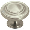 Amerock Inspirations Satin Nickel 1-3/8 In. Cabinet Knob