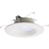 Halo 5 In./6 In. Retrofit Baffle Selectable Color Temperature LED Recessed Light Kit, 1006 Lm.