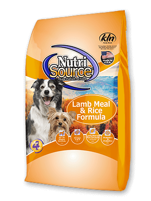 NutriSource® Lamb Meal & Rice Recipe Dog Food