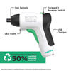 Black & Decker Reviva™ 4V MAX* Cordless Screwdriver USB Chargeable