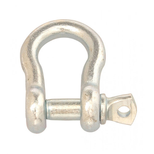 Apex Campbell 1/2 Anchor Shackle, Screw Pin, Zinc Plated